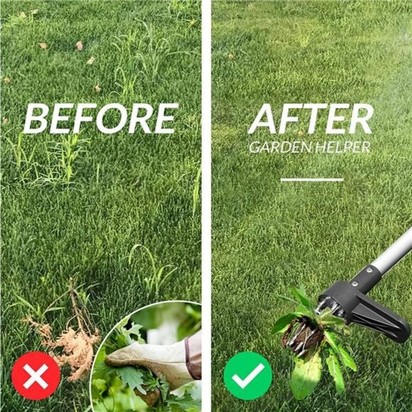 Weed Puller, Long Handle Garden Weeding Tool with 5 Claws,(1 Pack) - Picture 5 of 6